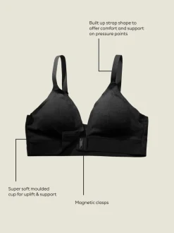 Beha's*Next Zwart - Adaptive Animal Jaquard Bralette