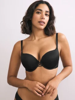 Beha's|Next - A-DD push-up Triple Boost diepuitgesneden beha Zwart
