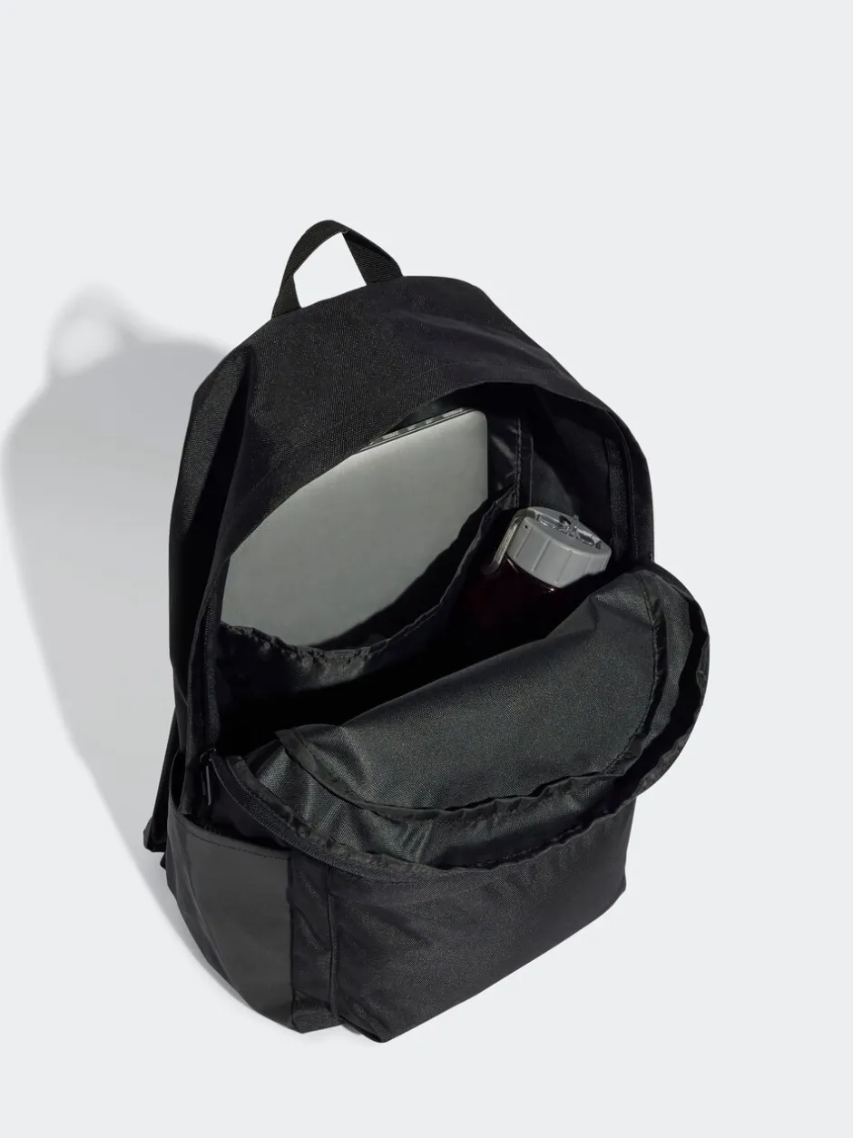 Tassen|adidas Zwart - Classic 3 Bar Logo rugzak