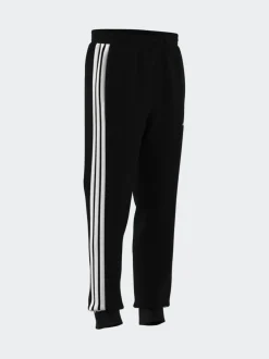 Joggingbroeken*adidas - Essentials fleece joggingbroek met 3 strepen Zwart