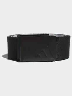 Riemen En Bretels*Adidas Golf - omkeerbare gevlochten riem Zwart