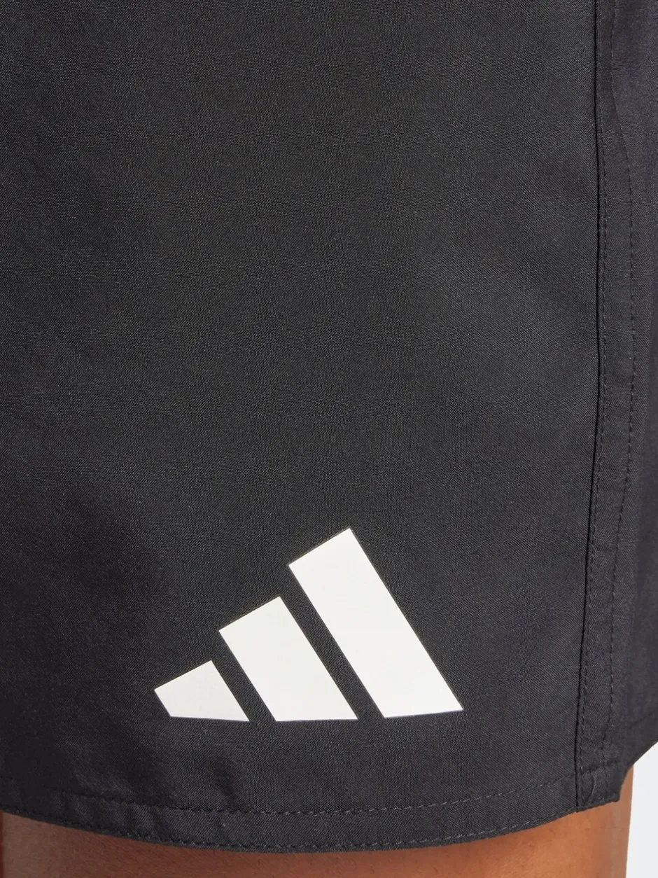 Badkleding|adidas Zwart - 8inch zwembroek