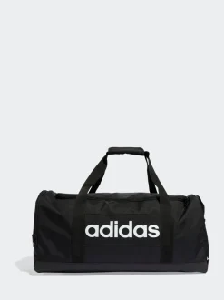 Tassen|adidas - Linear Medium Duffel Bag Zwart