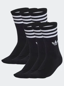 Sokken|Sokken|adidas originals - set van 6 paar sportsokken Zwart