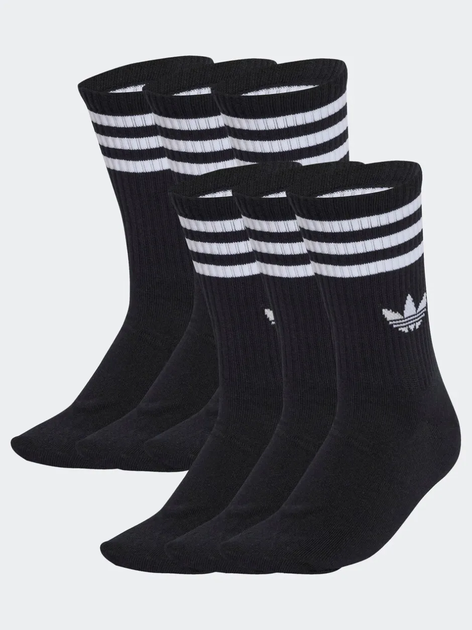 Sokken|Sokken|adidas originals - set van 6 paar sportsokken Zwart