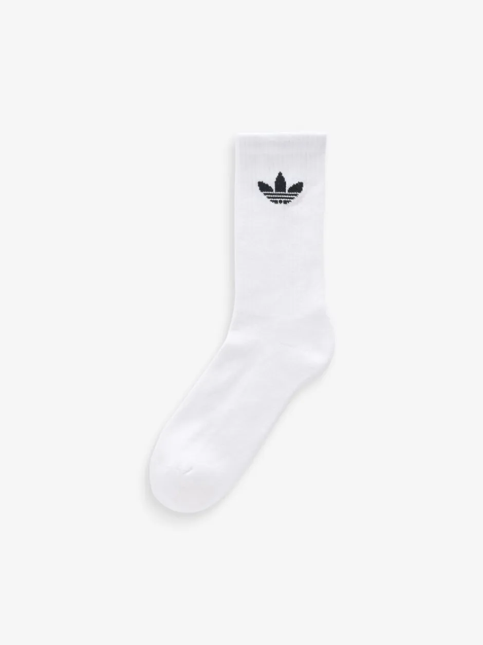 Sokken|Sokken*adidas Zwart - Originals verpakking van 6 Trefoil enkelsokken