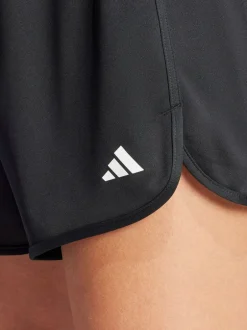 Shorts*adidas - Pacer gebreide hoge trainingsshorts Zwart