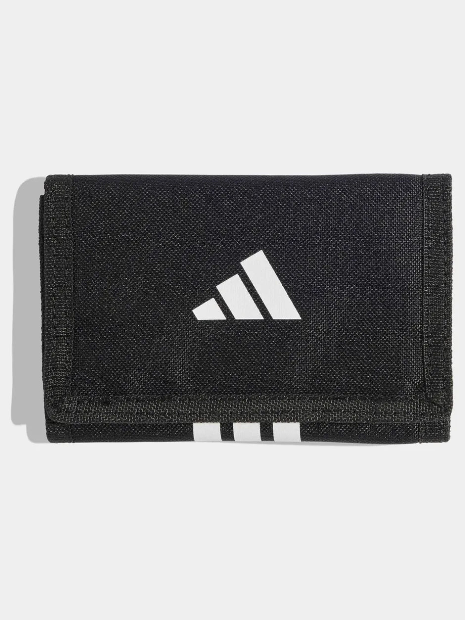 Portemonnees*adidas - portemonnee met 3 strepen Zwart