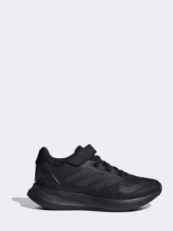 Sneakers|Sneakers*adidas Zwart - Runfalcon 5 kindersneakers met elastische veters