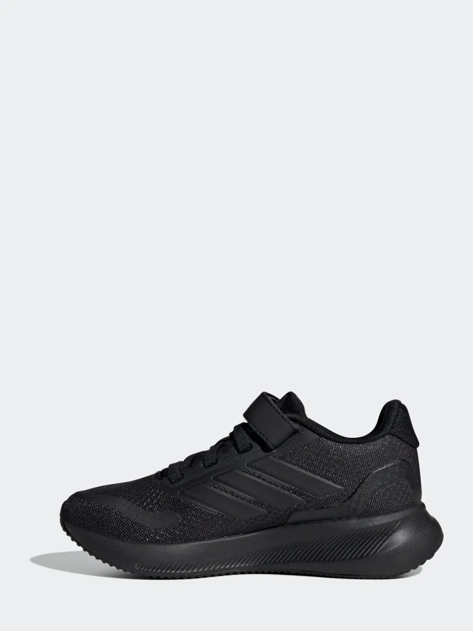 Sneakers|Sneakers*adidas Zwart - Runfalcon 5 kindersneakers met elastische veters