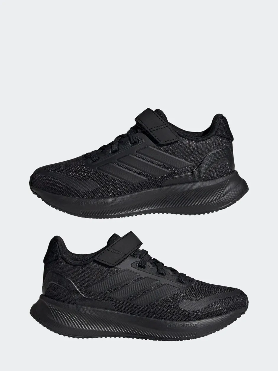 Sneakers|Sneakers*adidas Zwart - Runfalcon 5 kindersneakers met elastische veters