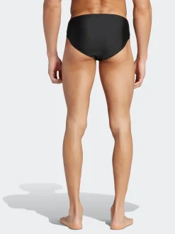Badkleding|adidas - Solid zwembroek Zwart