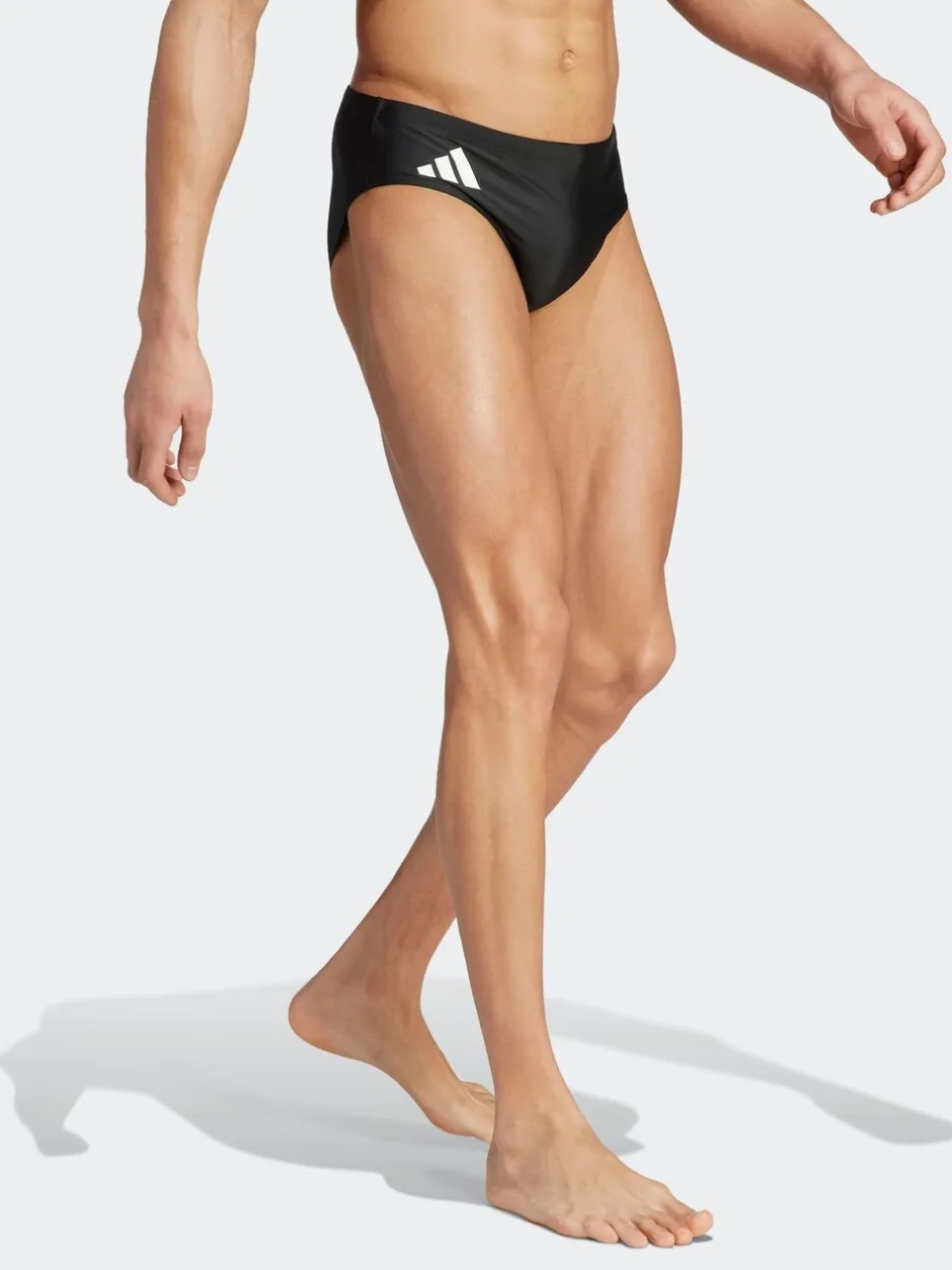 Badkleding|adidas - Solid zwembroek Zwart