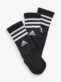 Sokken|Sokken*adidas Zwart - 3-strepen lange sokken 3 stuks