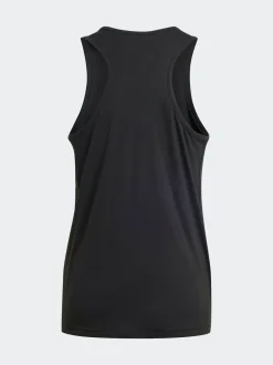 Rompertjes En Hemdjes*adidas - Team Kids Tanktop Zwart