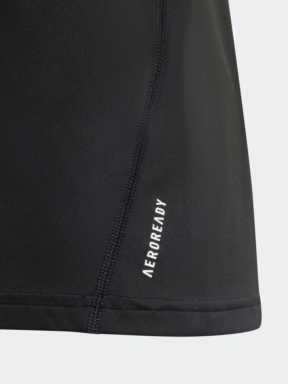 Rompertjes En Hemdjes*adidas - Team Kids Tanktop Zwart