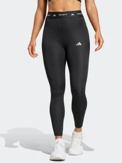 Sportkleding|adidas - TECHFIT 7/8 High Rise Leggings Zwart