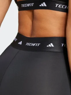 Sportkleding|adidas - TECHFIT 7/8 High Rise Leggings Zwart