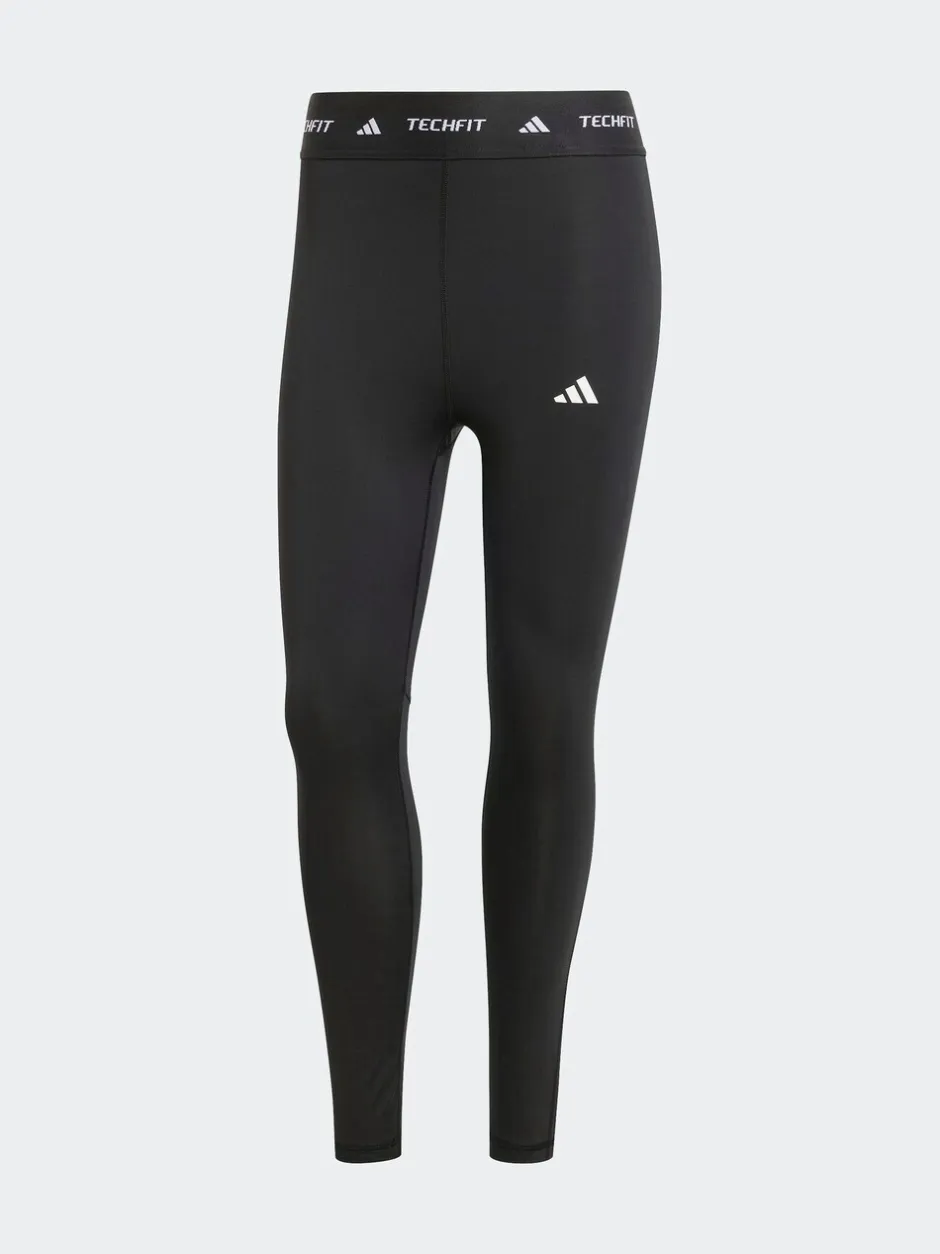 Sportkleding|adidas - TECHFIT 7/8 High Rise Leggings Zwart