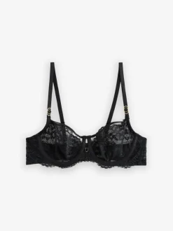 Beha's*Next - A-E Lace Bra Zwart