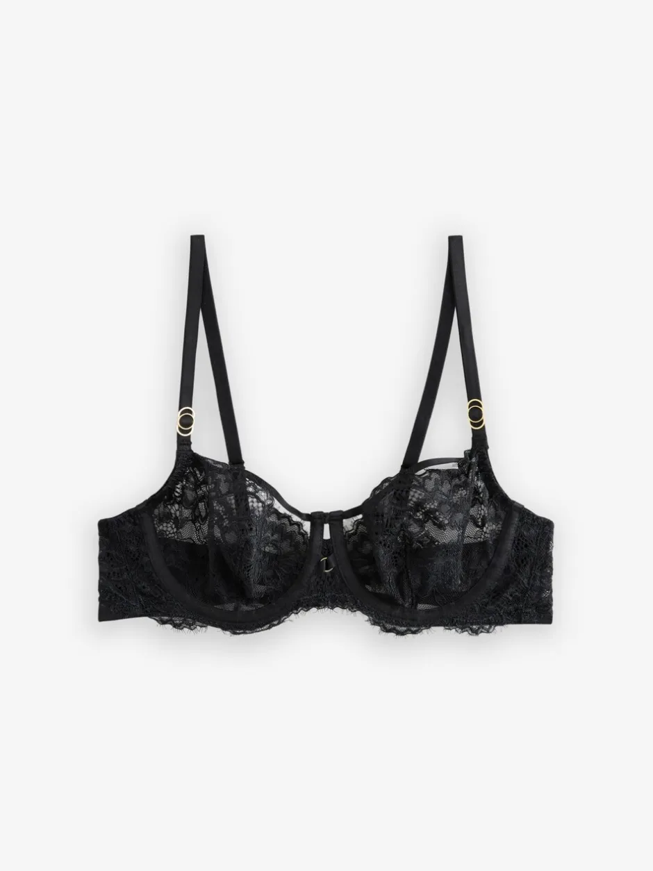 Beha's*Next - A-E Lace Bra Zwart