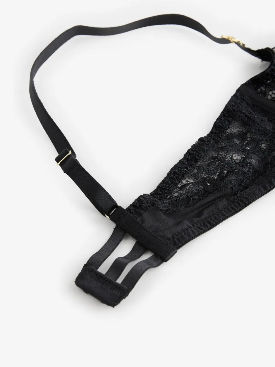 Beha's*Next - A-E Lace Bra Zwart