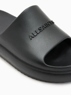 Pantoffels|All Saints - Allsaints - Dune slippers Zwart