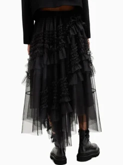 Rokken*All Saints - AllSaints Jen Rok Zwart