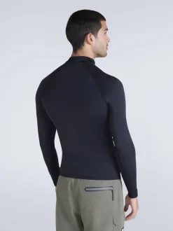 Badkleding*Animal - Sonny sneldrogend surfhemd met logo voor heren Zwart