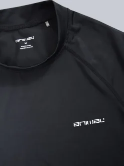 Badkleding*Animal - Sonny sneldrogend surfhemd met logo voor heren Zwart
