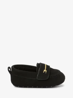 Babyschoenen*Next Zwart - Babyloafers (0-24 mnd)