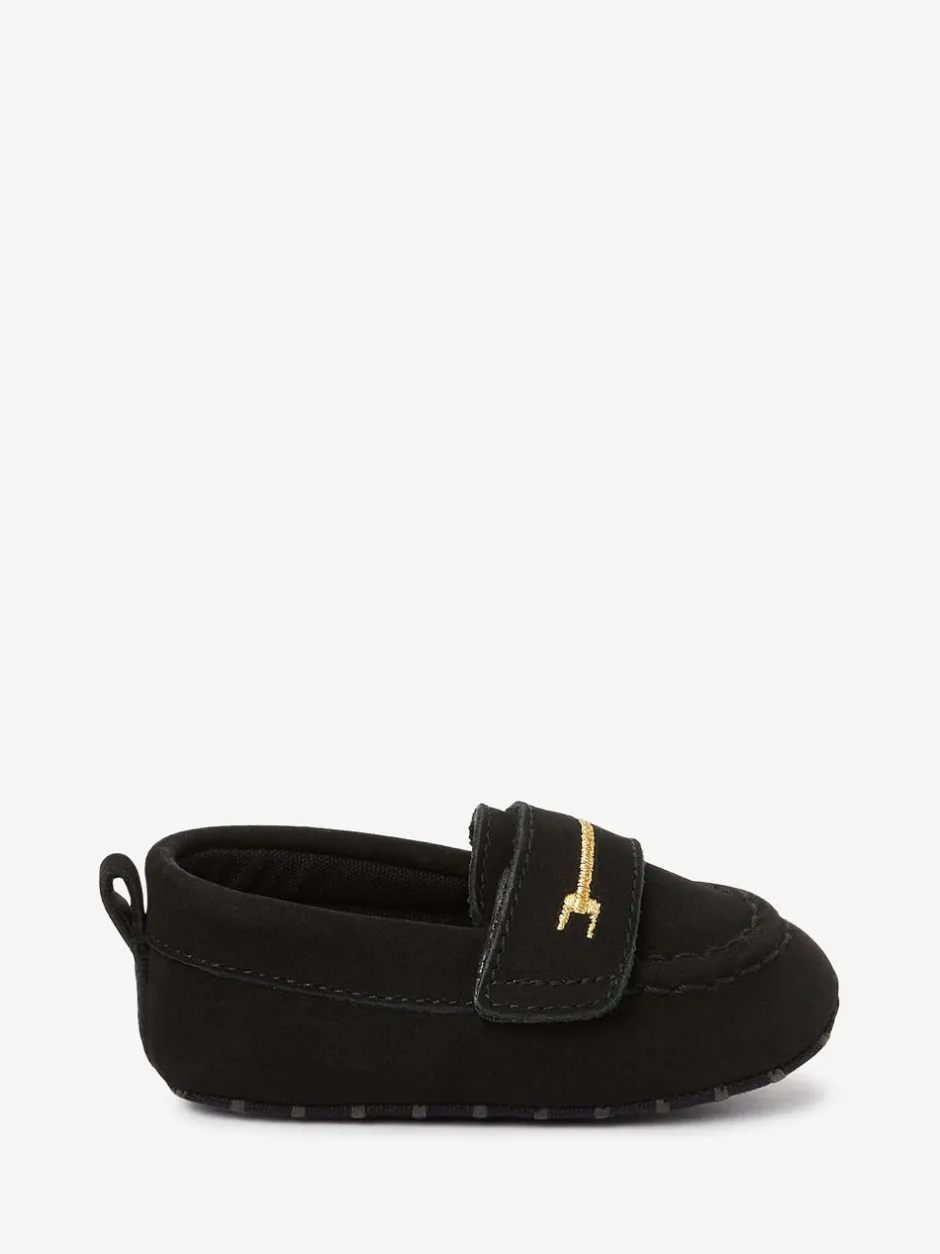 Babyschoenen*Next Zwart - Babyloafers (0-24 mnd)