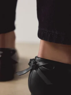 Lage Schoenen|Next - Ballerina's Zwart