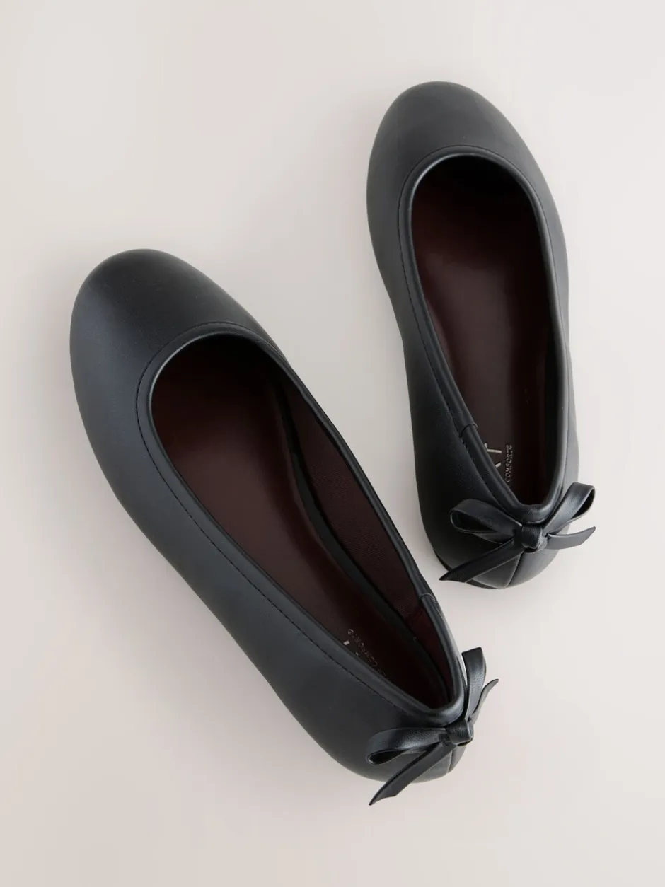 Lage Schoenen|Next - Ballerina's Zwart