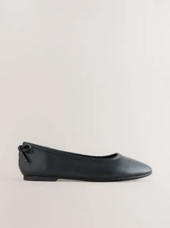 Lage Schoenen|Next - Ballerina's Zwart