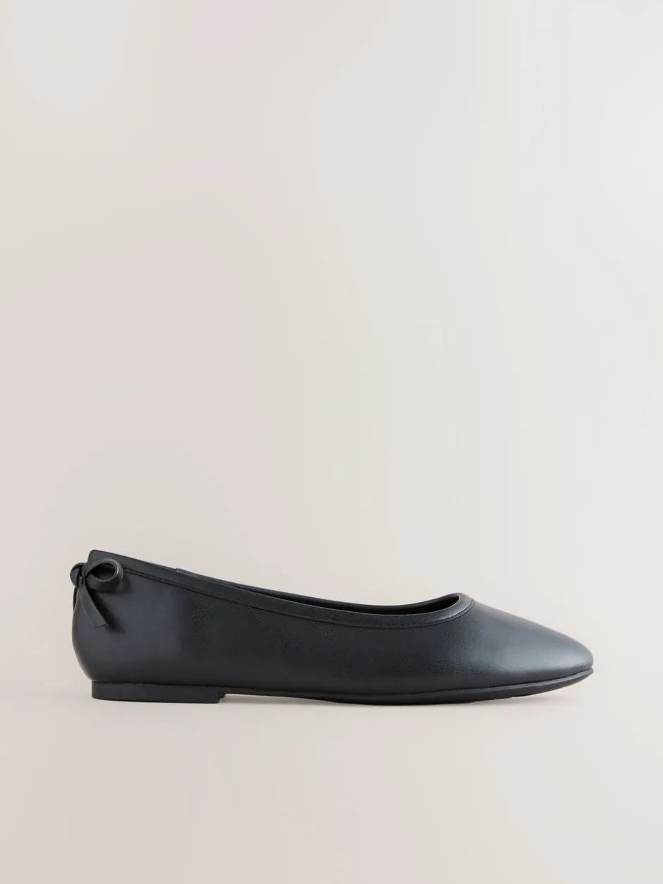 Lage Schoenen|Next - Ballerina's Zwart