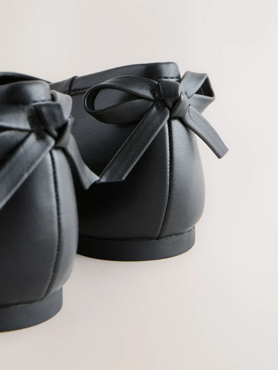 Lage Schoenen|Next - Ballerina's Zwart