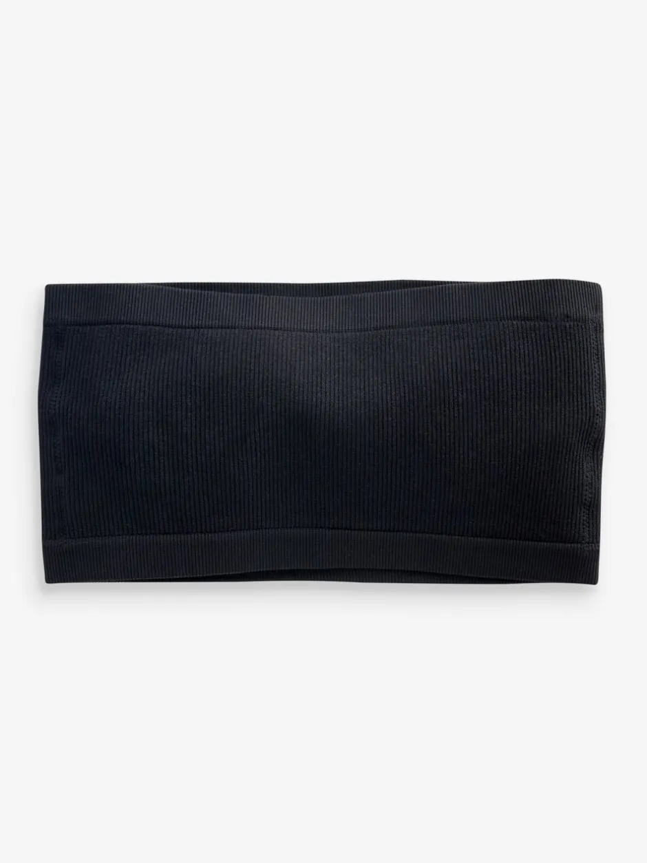 Alle Ondergoed|Next - Bandeau crop tops (7-16jr) Zwart