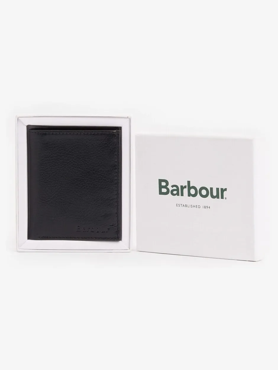 Portemonnees|Barbour - ® Colwell Billfold Wallet Zwart
