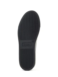 Schoenen|Base London - Clapton Brogue Trainer Zwart