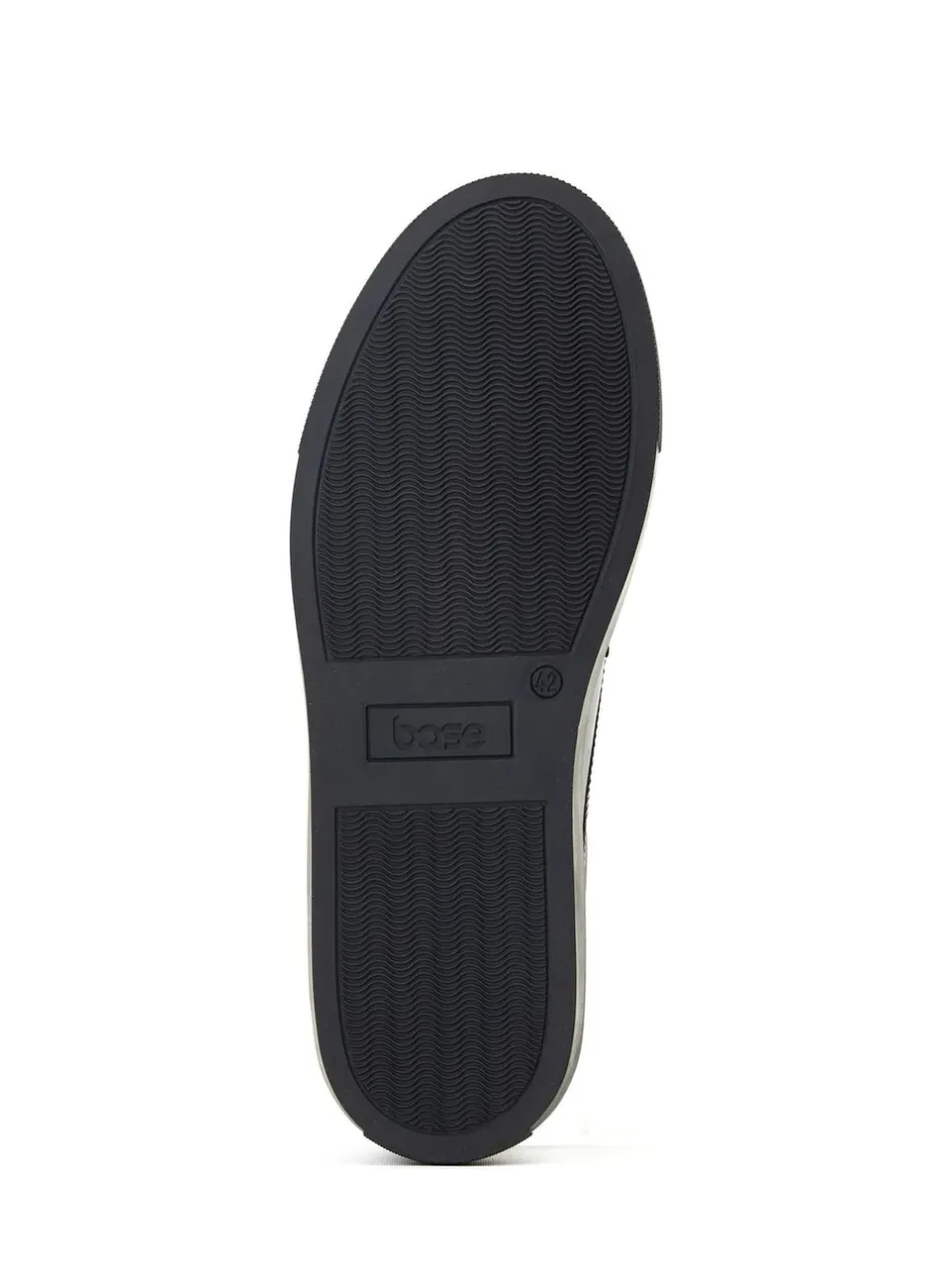 Schoenen|Base London - Clapton Brogue Trainer Zwart