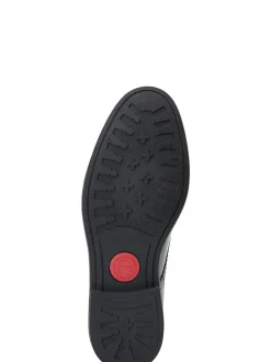 Formele Schoenen|Boots|Base London - Plymouth Toe Cap Boot Zwart