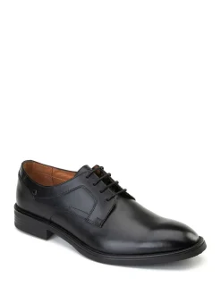 Schoenen|Formele Schoenen*Base London - Sleeve Lace Up Shoe Zwart