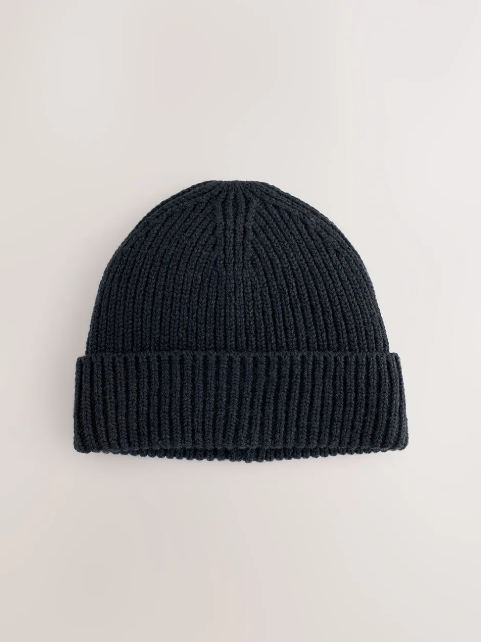Mutsen, Sjaals En Handschoenen|Next Zwart - Beanie-muts
