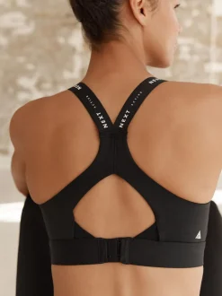 Beha's|Next - B-G Active High Impact Dry Tech sportbeha Zwart