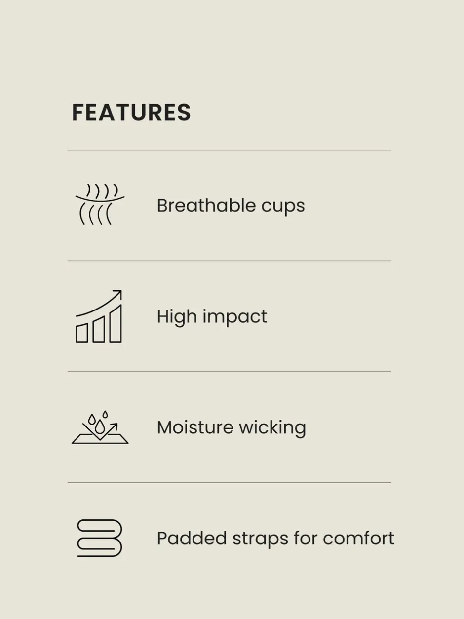 Beha's*Next - B-G Active sportbeha met hoge impact, Dry Tech, beugelbeha met volle cups Zwart