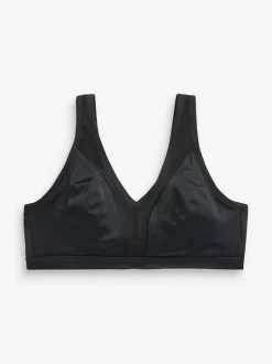 Beha's*Next - B-H beha met totale ondersteuning zonder beugel en ultiem comfort Zwart