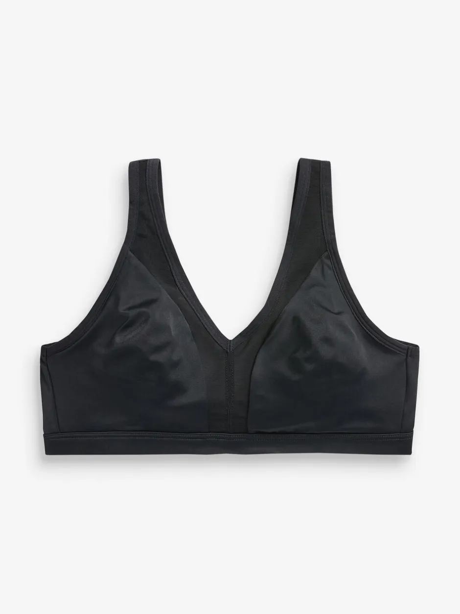 Beha's*Next - B-H beha met totale ondersteuning zonder beugel en ultiem comfort Zwart