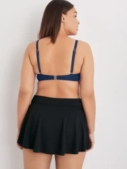 Badkleding*Next - Bikinislip met rokje Zwart