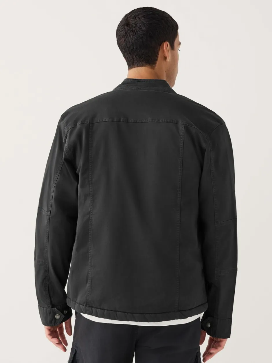 Jassen En Jacks|Next - Borg Lined Zip Through Funnel Jacket Zwart